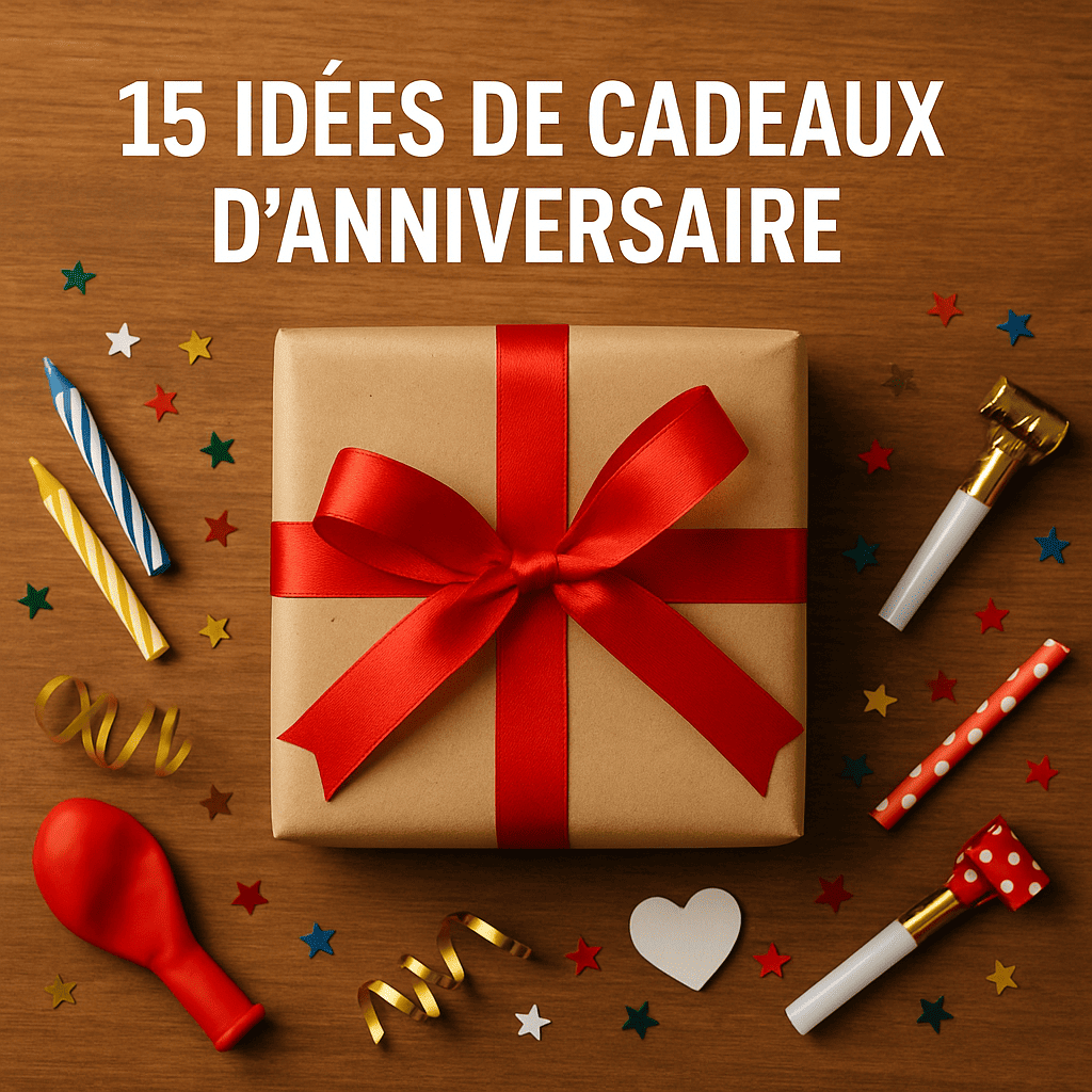 cadeaux d'anniversaire